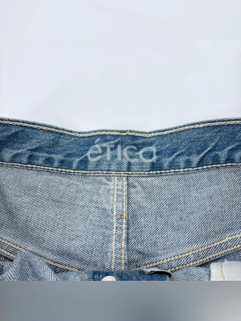 ÉTICA Fern High Rise Denim Shorts